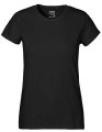 Dames T-shirt Neutral Classic O80001 Zwart